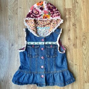 Matilda Jane Labyrinth Jean Denim Jacket Size 8